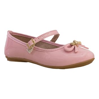 Sapatilha-Rosa-Kids-Laco-Fechamento-Regulavel-|-Molekinha-Tamanho--34---Cor--ROSA-0